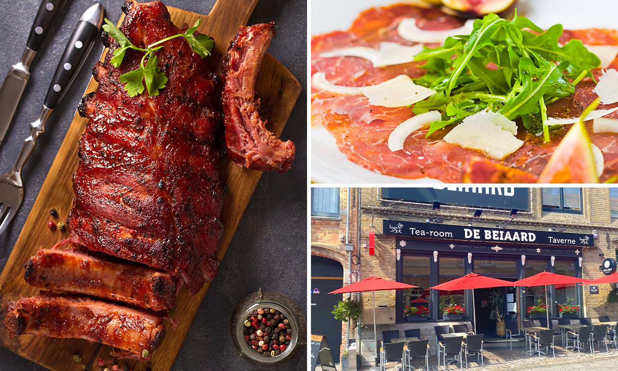 3-gangen keuzelunch of diner