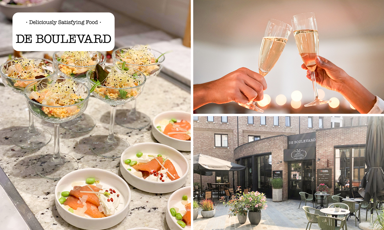 Luxe valentijnsbrunch of lentebrunch (3,5 uur) bij De Boulevard by Holiday Inn