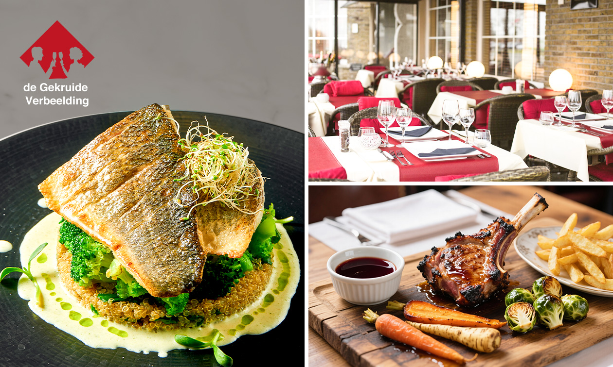 3-gangen keuzediner bij De Gekruide Verbeelding