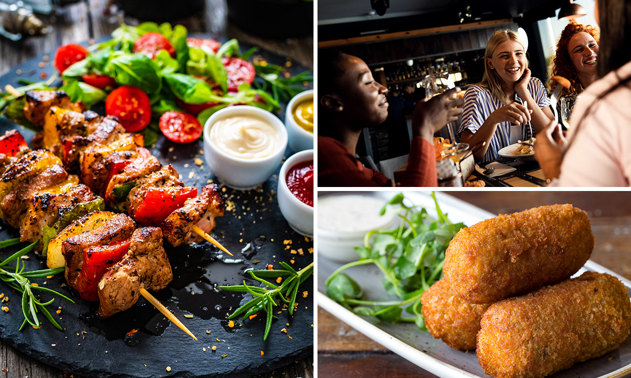 2- of 3-gangen keuzediner bij De Grill