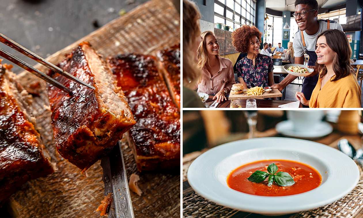 3-gangendiner à la carte bij De Kantine