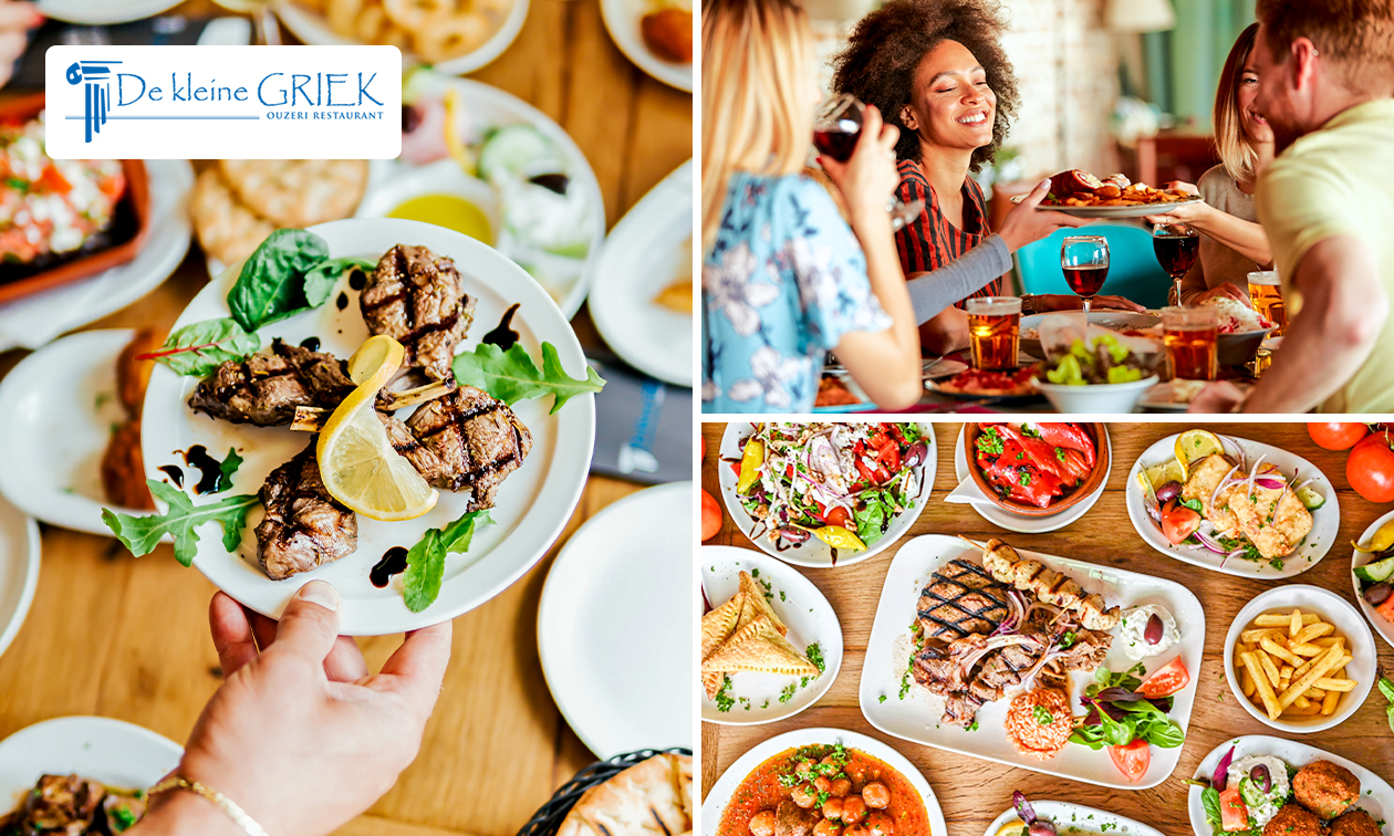 Grieks 3-gangen keuzediner in hartje Delft