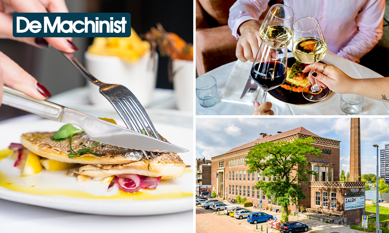 3-gangen keuzediner aan de haven van Rotterdam