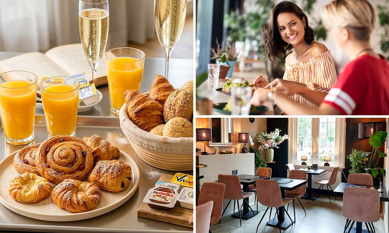 Ontbijt naar keuze + evt. glas cava in hartje Hoogstraten