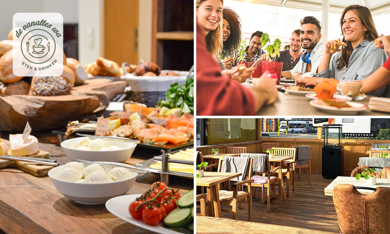 Uitgebreid ontbijt + glas cava bij De Vanalles Wa