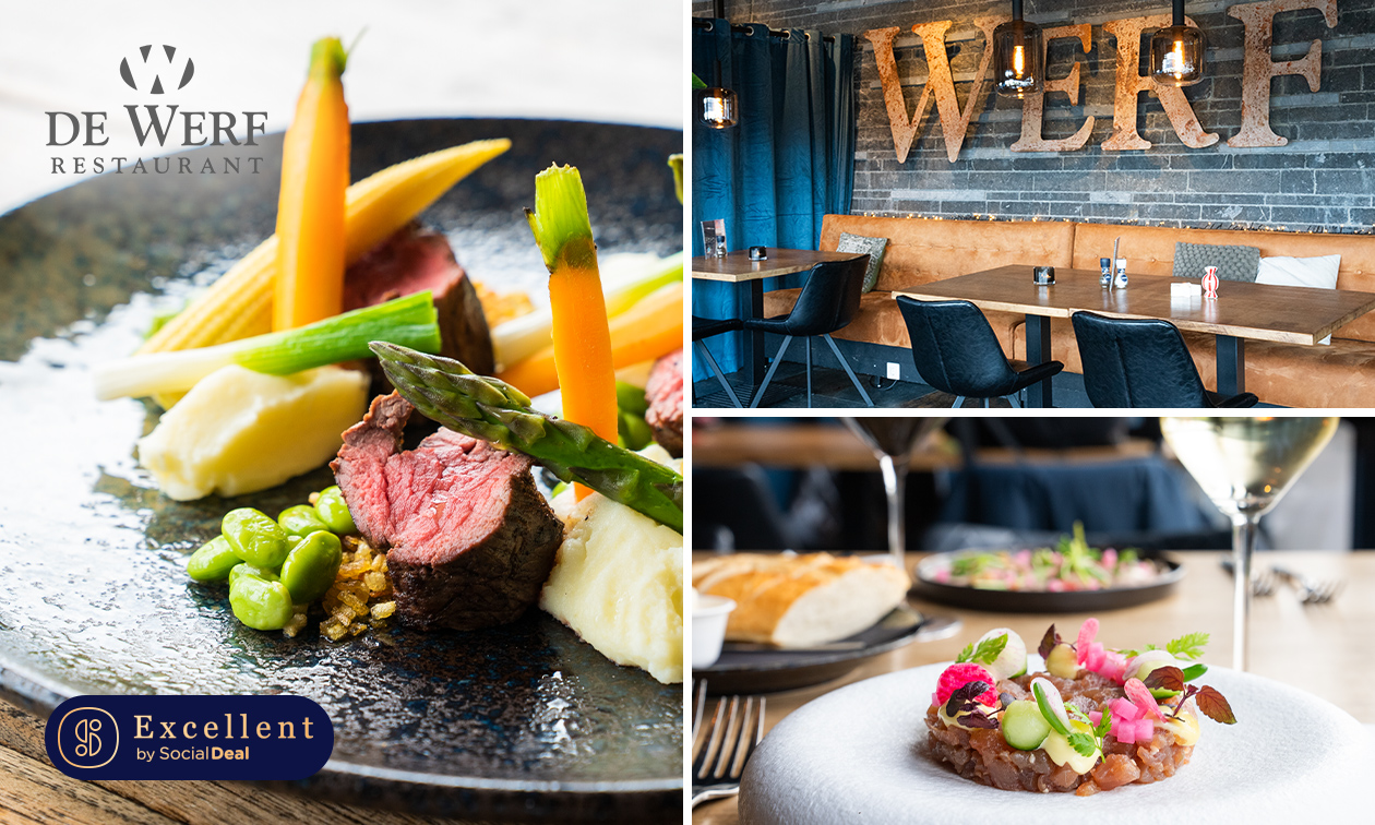 3-gangendiner van de chef bij De Werf