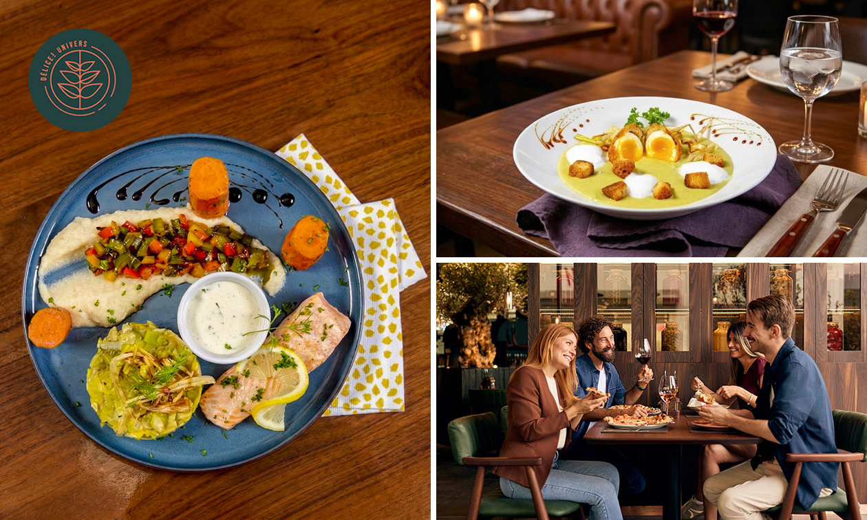 Menu en 2 ou 3 services à la carte au cœur de Lille