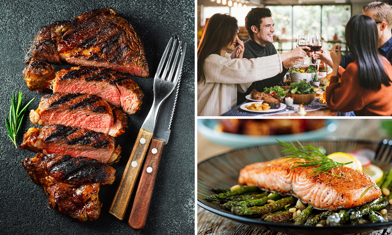 3-Gänge-Menü im Deutschen Haus