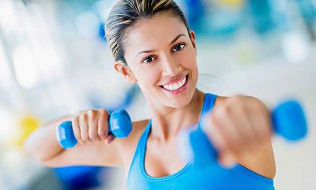 DINAMI Sports & Fitness, 10x groepslessen, fitness of eGym bespaar 75