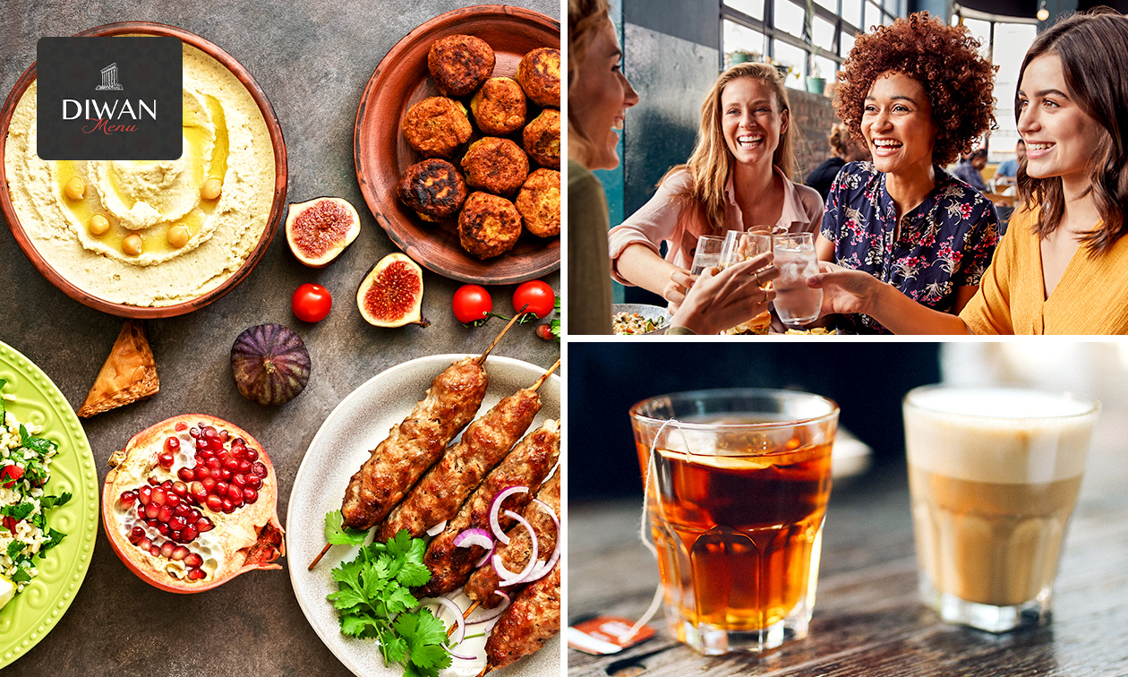 Menu libanais en 2 services + boisson au choix à Charleroi