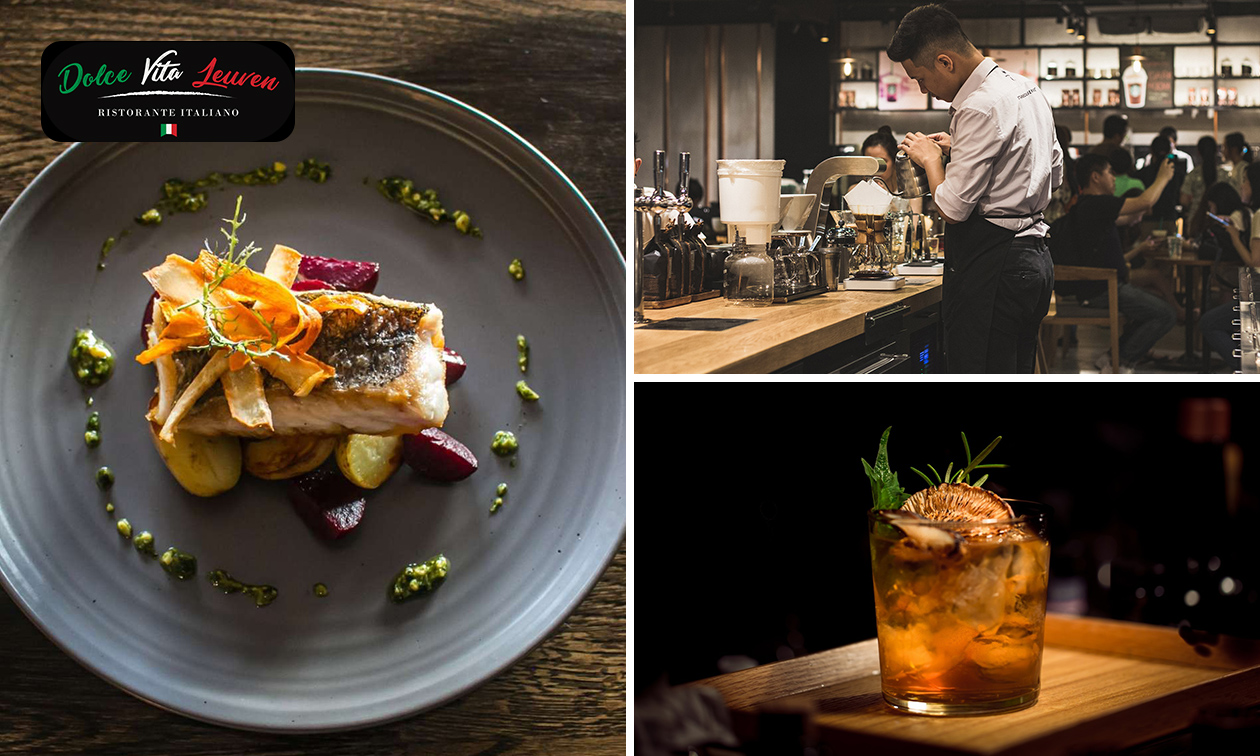 Italiaans 3-gangendiner à la carte bij Dolce Vita