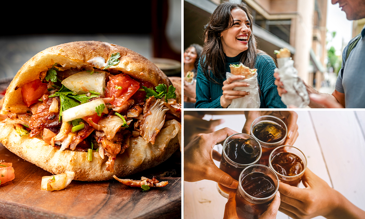 Dürüm, broodje of kapsalon naar keuze + blikje fris in het centrum van Den Bosch