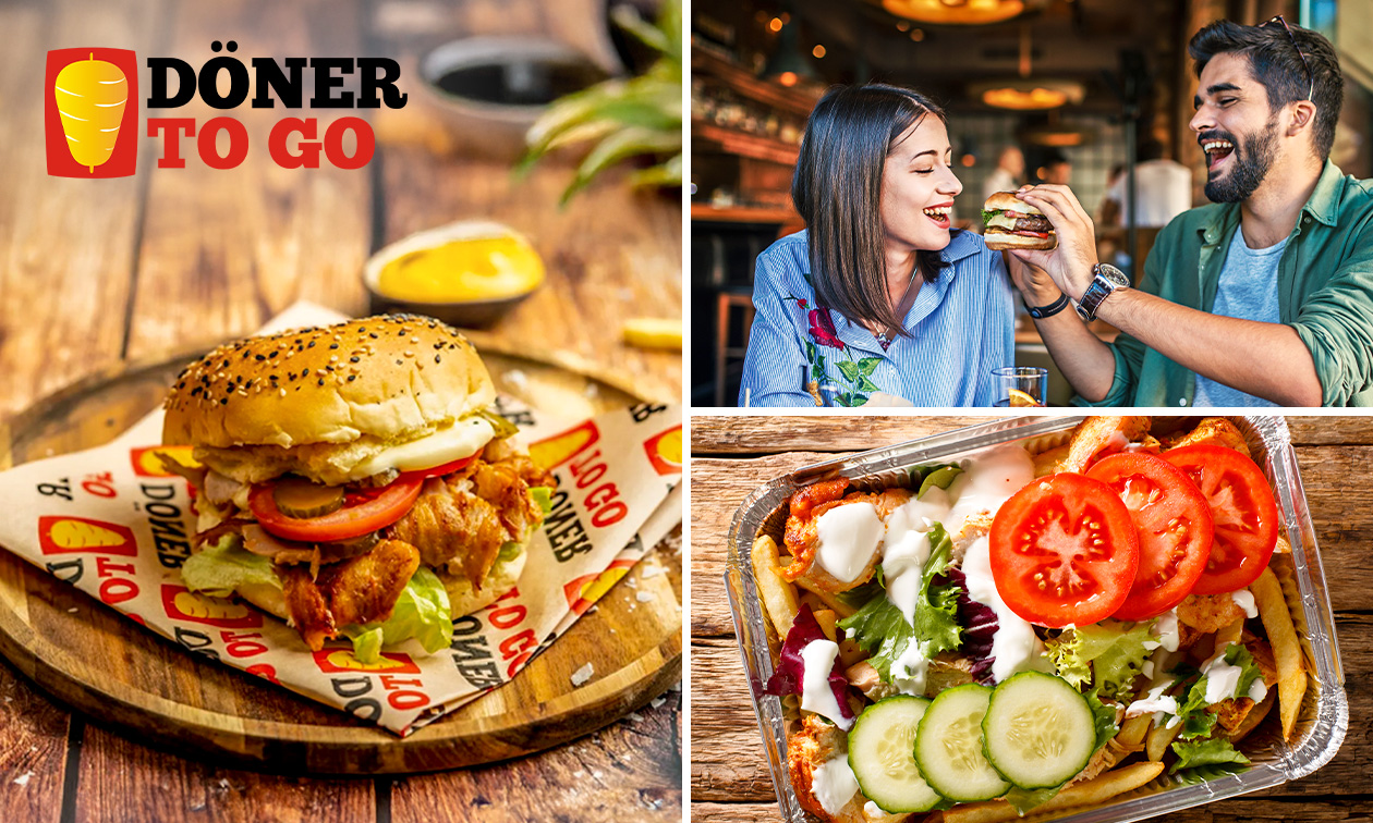 Broodje, wrap of kapsalon + evt. drankje in hartje Delft