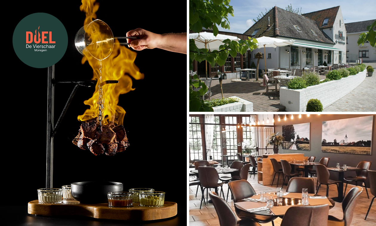 3-gangen keuzediner of -lunch + amuse bij De Vierschaar