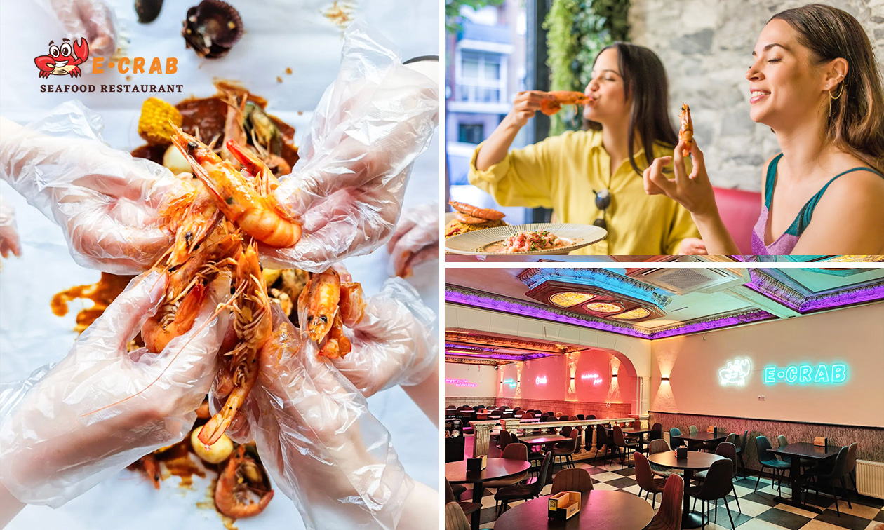 Uitgebreid 2-gangendiner bij E-Crab