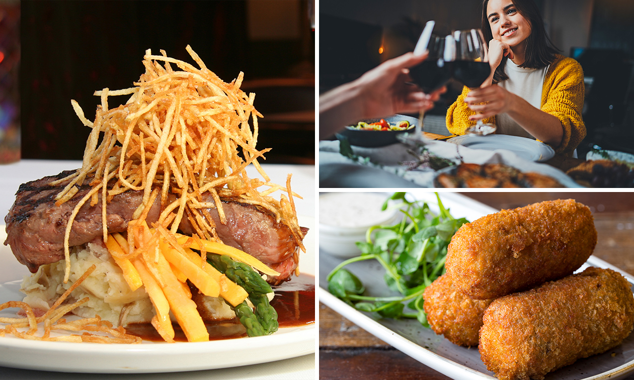 2- of 3-gangen keuzediner of -lunch bij Eetcafé Central