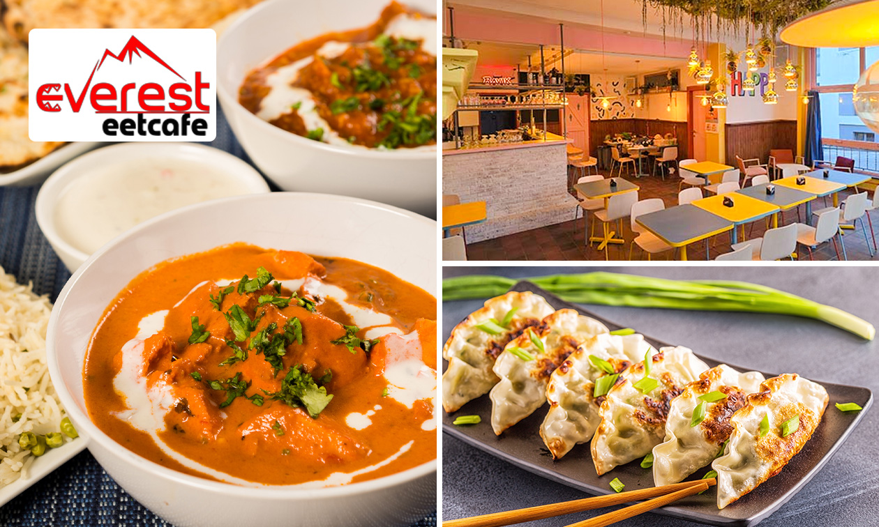 2-gangen keuzediner bij Eetcafé Everest in hartje Gent