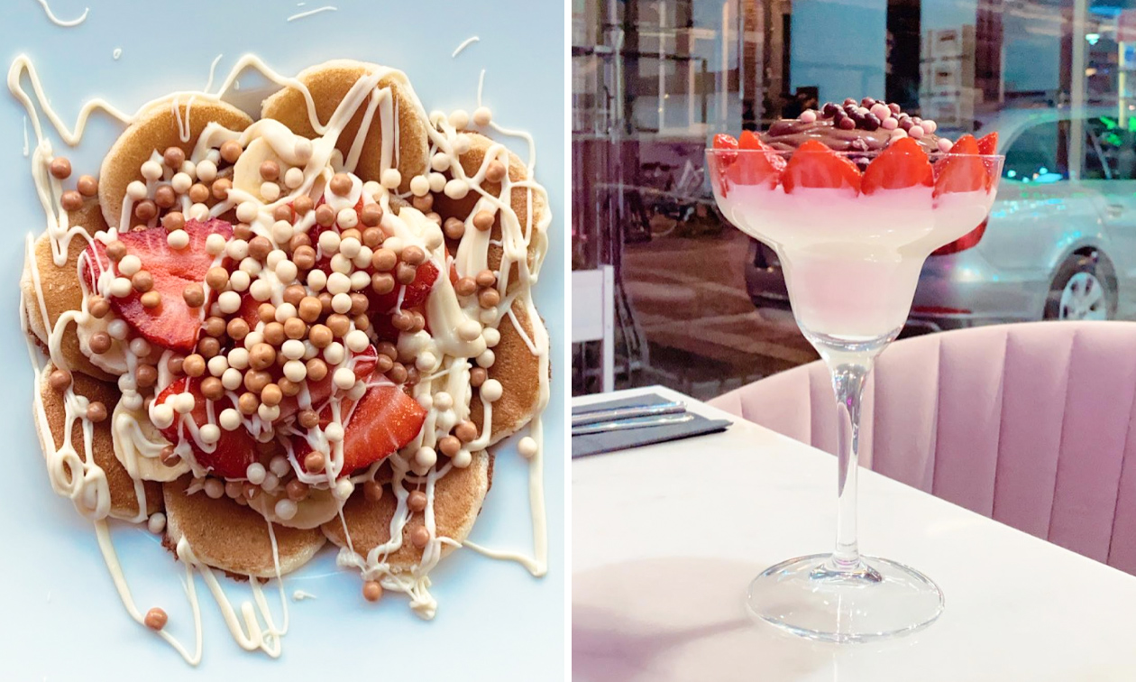 Lekkernij met smoothie, milkshake of mocktail bij Emms