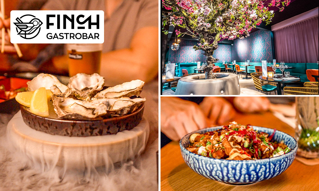 2- of 3-gangen keuzelunch bij Finch Gastrobar