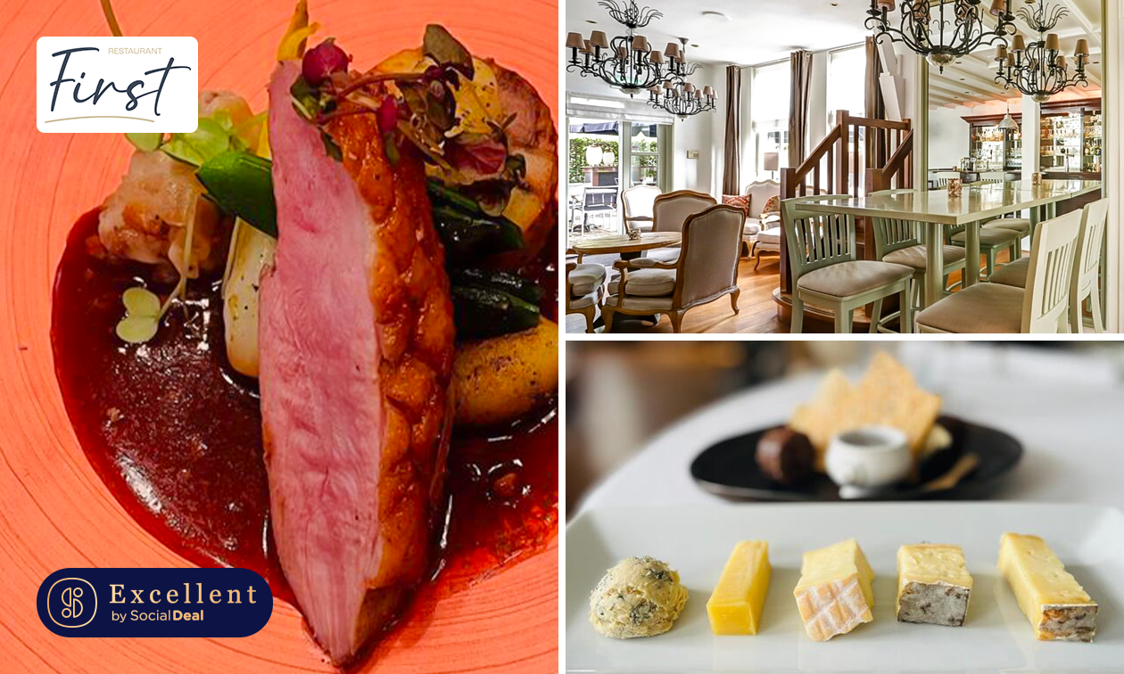 3- of 4-gangendiner van de chef + amuse + brood