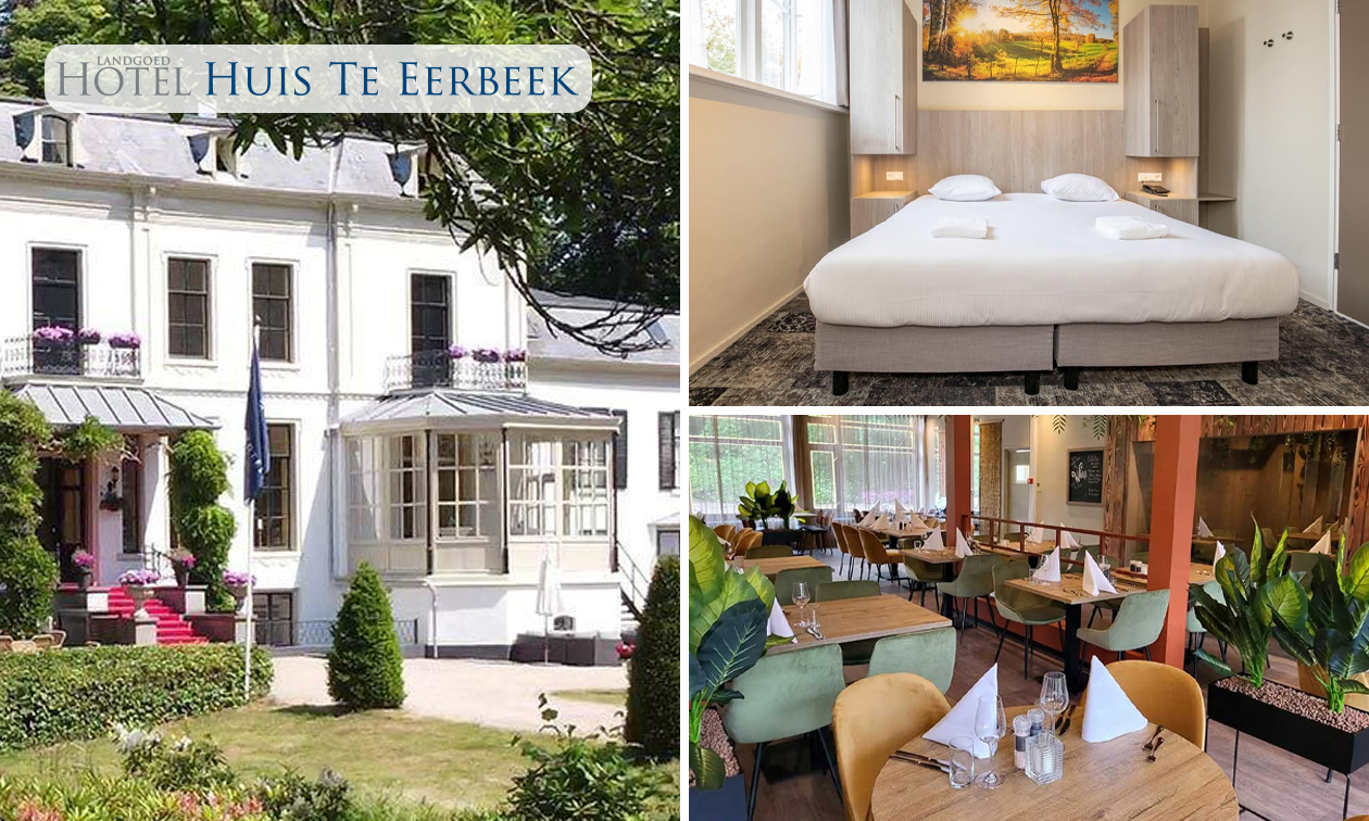 Fletcher HotelLandgoed Huis Te Eerbeek, Overnachting(en) voor 2