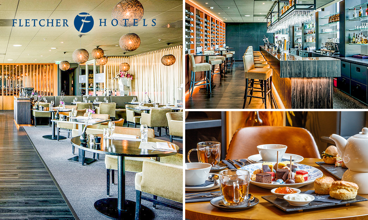 Fletcher Hotels, High tea voor 2 personen bij Fletcher bespaar 40 in