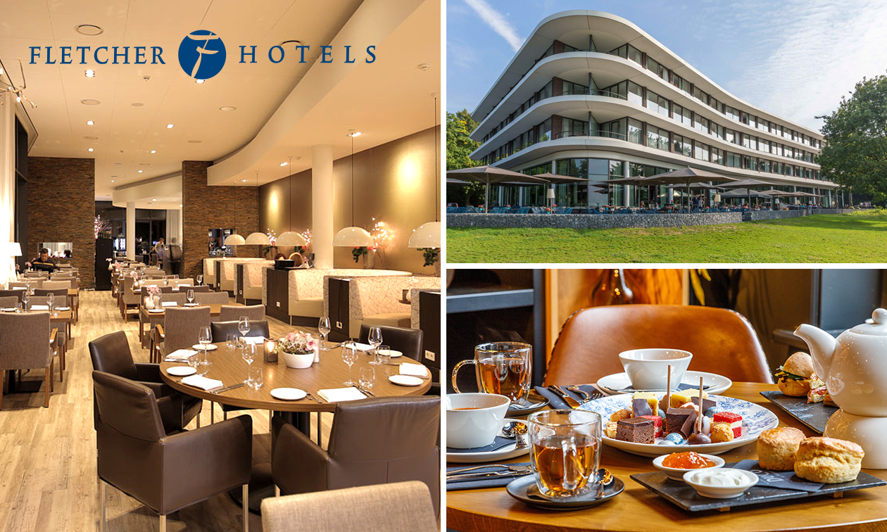 Fletcher Hotels, High tea voor 2 personen bij Fletcher bespaar 40 in