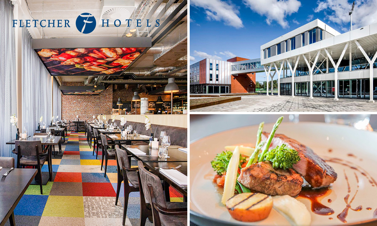Fletcher Hotels, 3gangen keuzediner bij Fletcher bespaar 41 in Oss