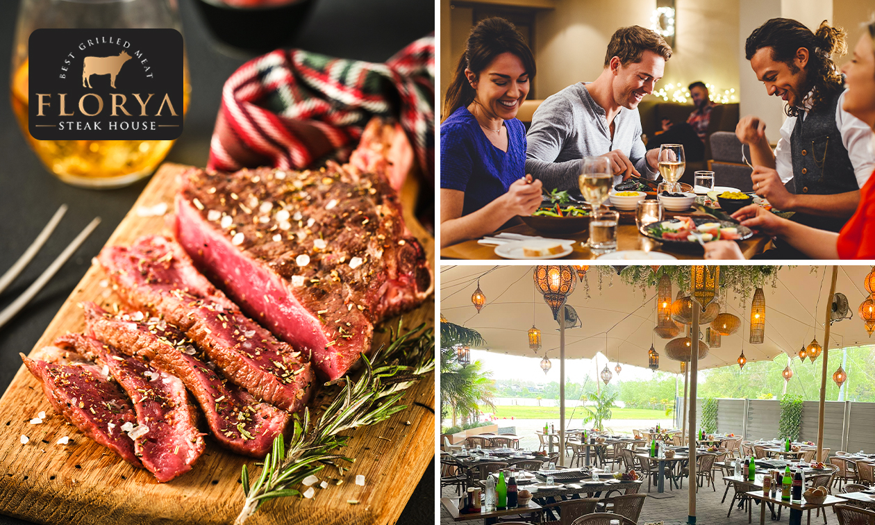 3-gangendiner bij Florya Steakhouse