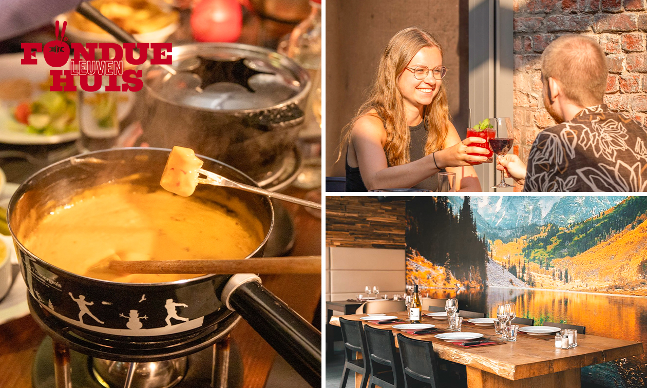 All-You-Can-Eat kaas- of vleesfondue bij Fonduehuis Leuven