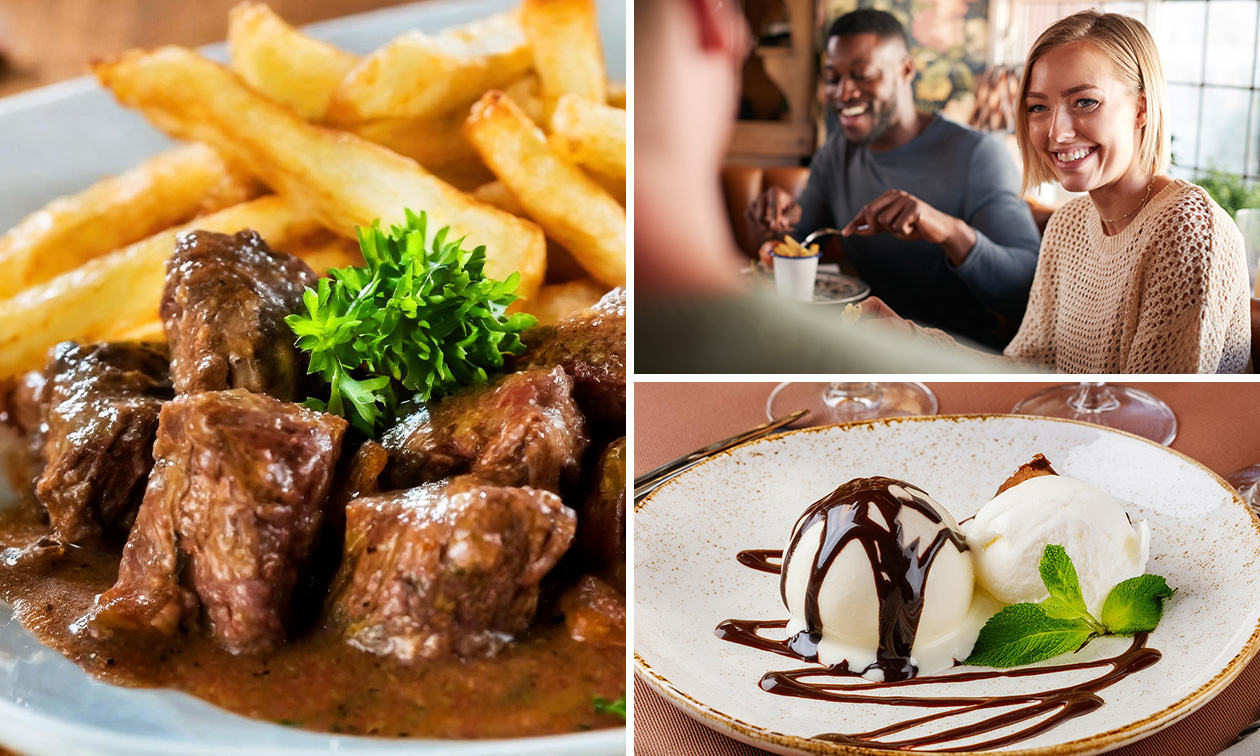 2- of 3-gangenlunch bij Fonduehuis Lucifer