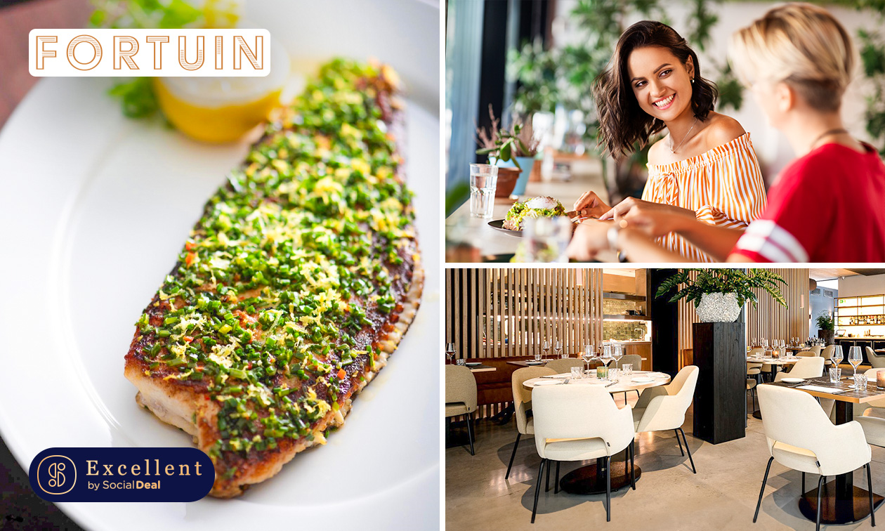 3-gangen keuzelunch bij Fortuin