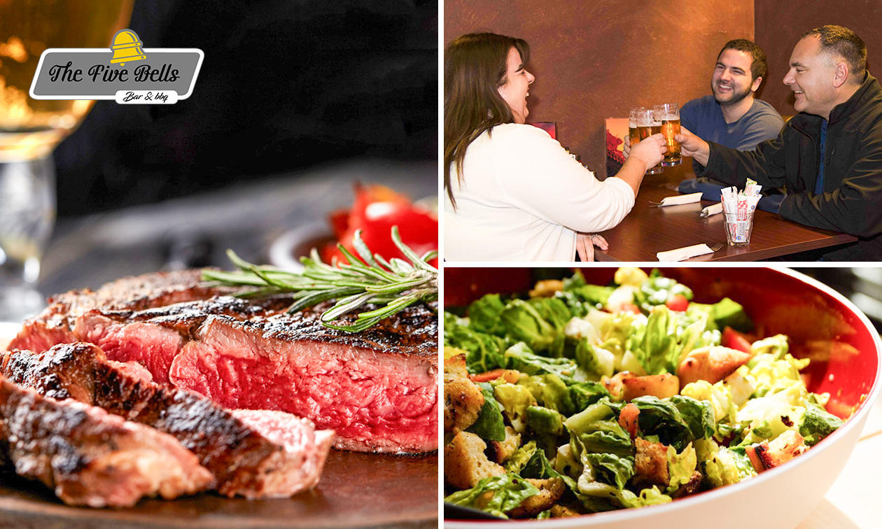 3-gangen keuzediner bij Grand Café The Five Bells in hartje Amsterdam