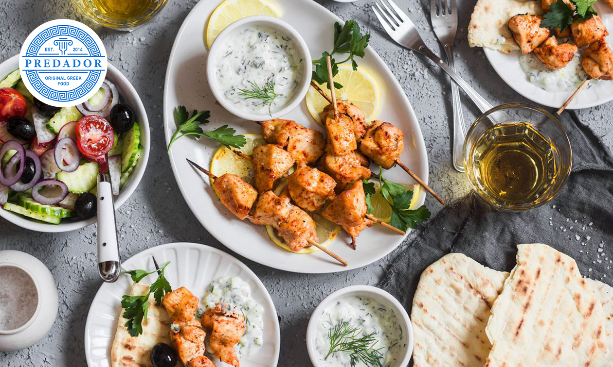 Grieks 2-gangen keuzediner bij Grieks Restaurant Predador