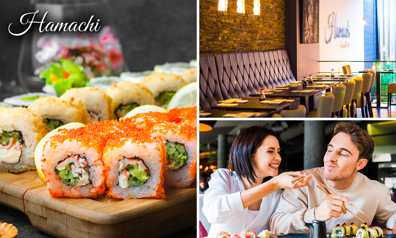 All-You-Can-Eat-diner (2,5 uur) + cocktail bij Hamachi