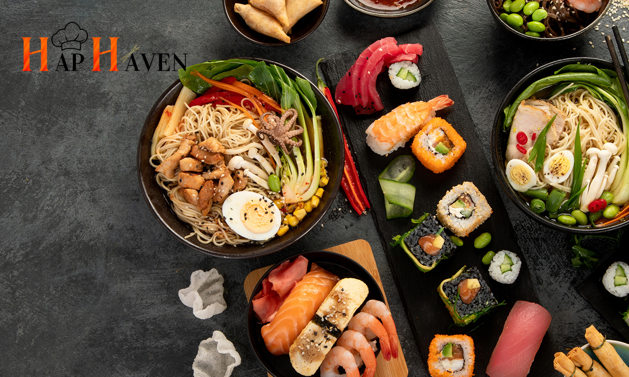 Sushibox naar keuze af te halen bij Hap Haven