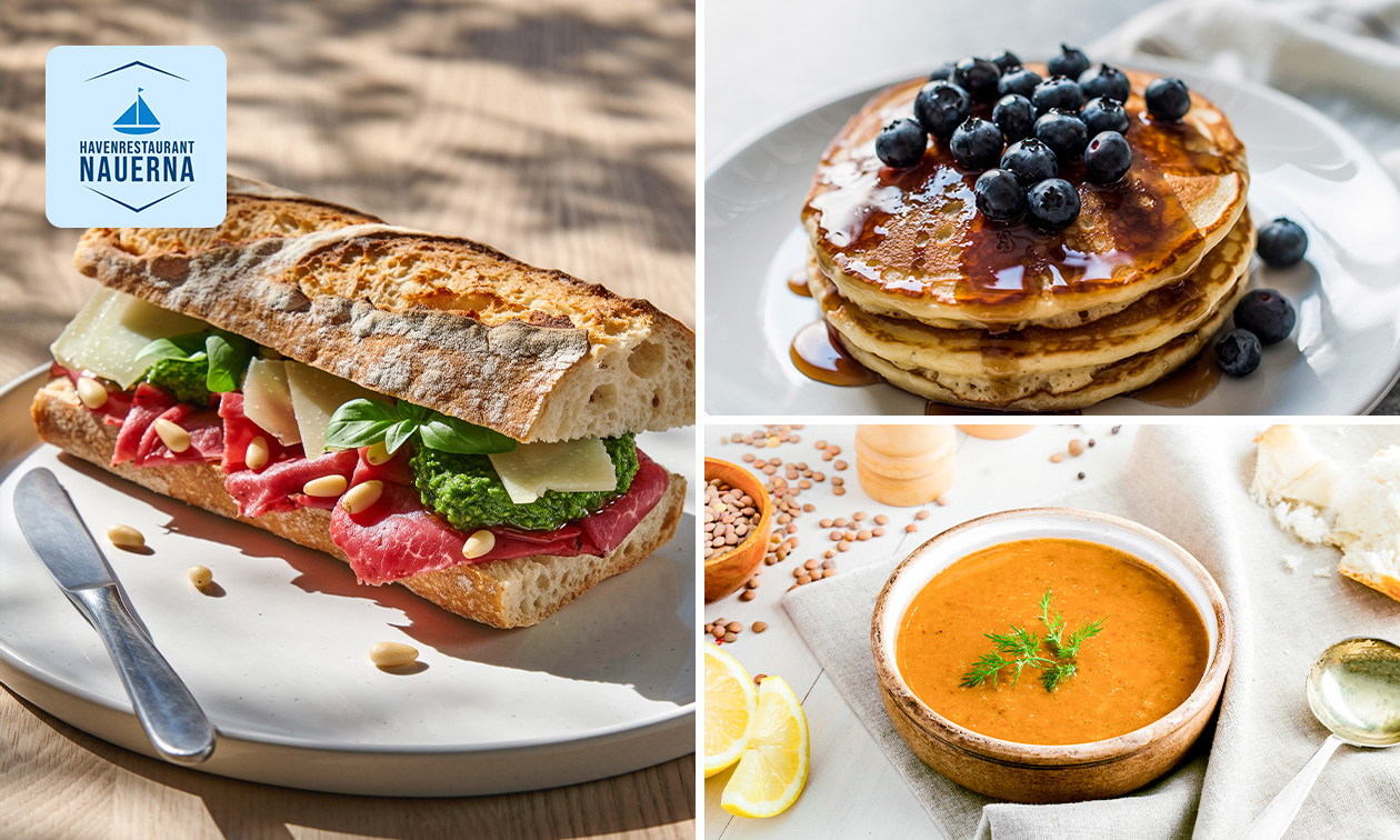 2- of 3-gangenlunch of zondagsbrunch