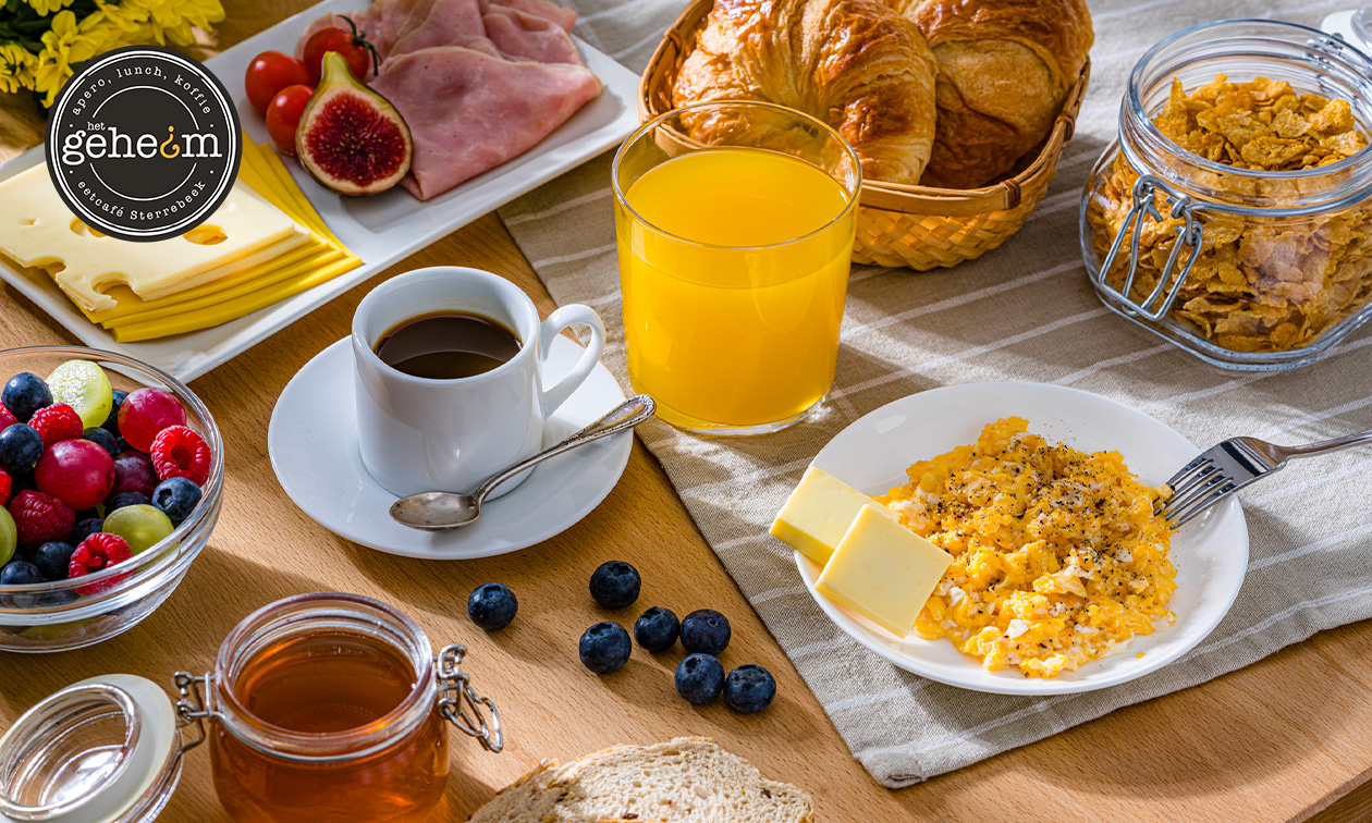 (Luxe) ontbijt + bubbels bij Het Geheim