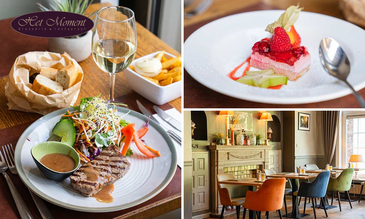 4-gangen wilddiner bij Het Moment Lier