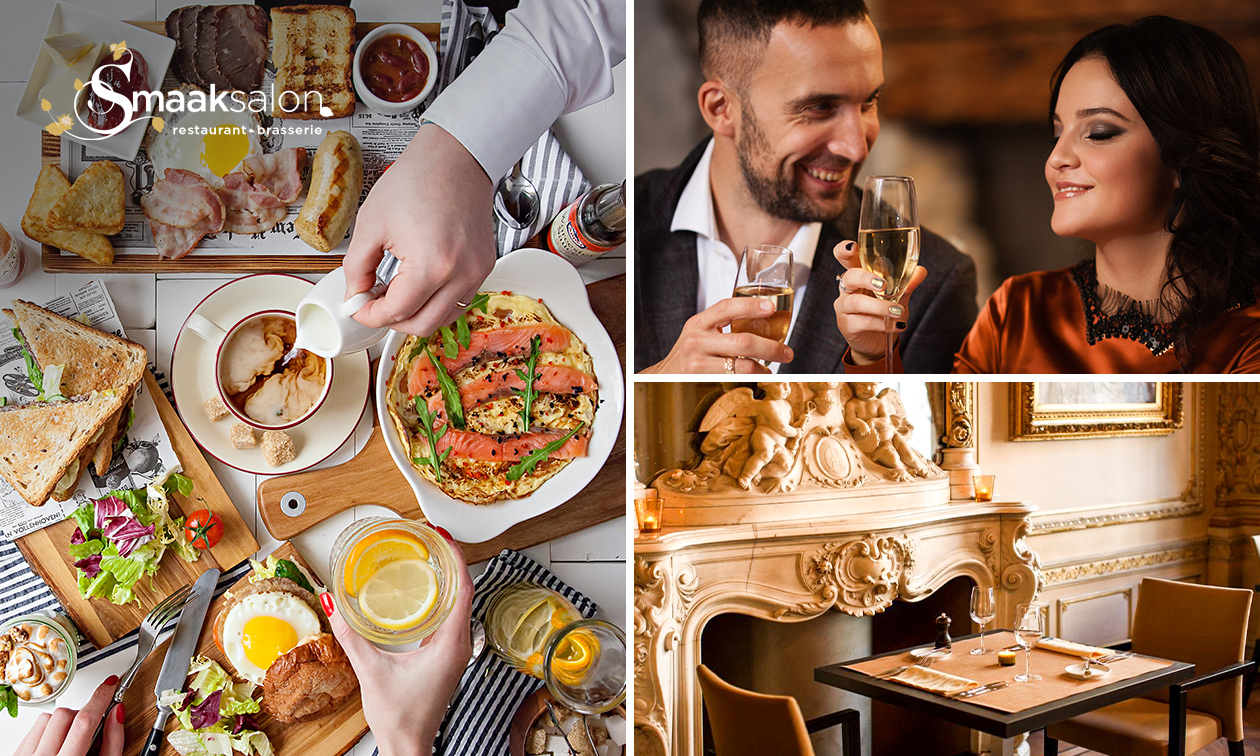 Luxe ontbijt + eiergerecht naar keuze + glas cava bij Het Smaaksalon