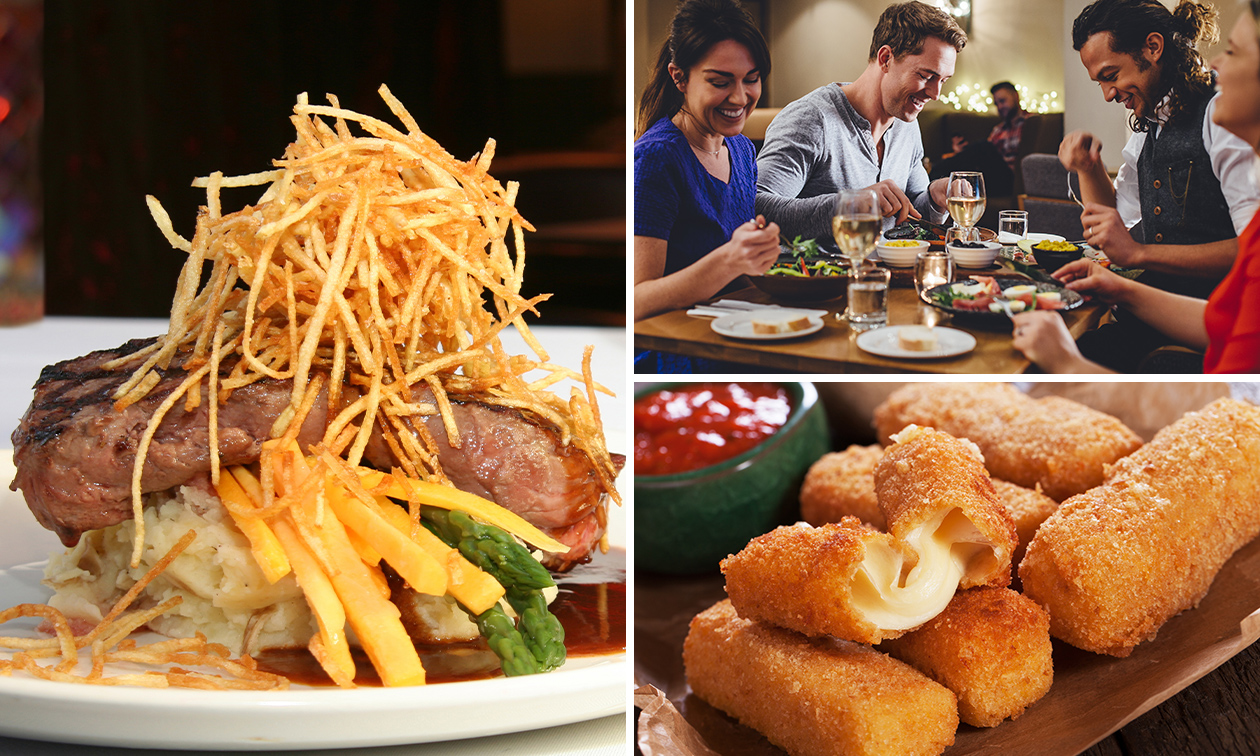 3-gangen keuzediner of -lunch bij Het Smullertje