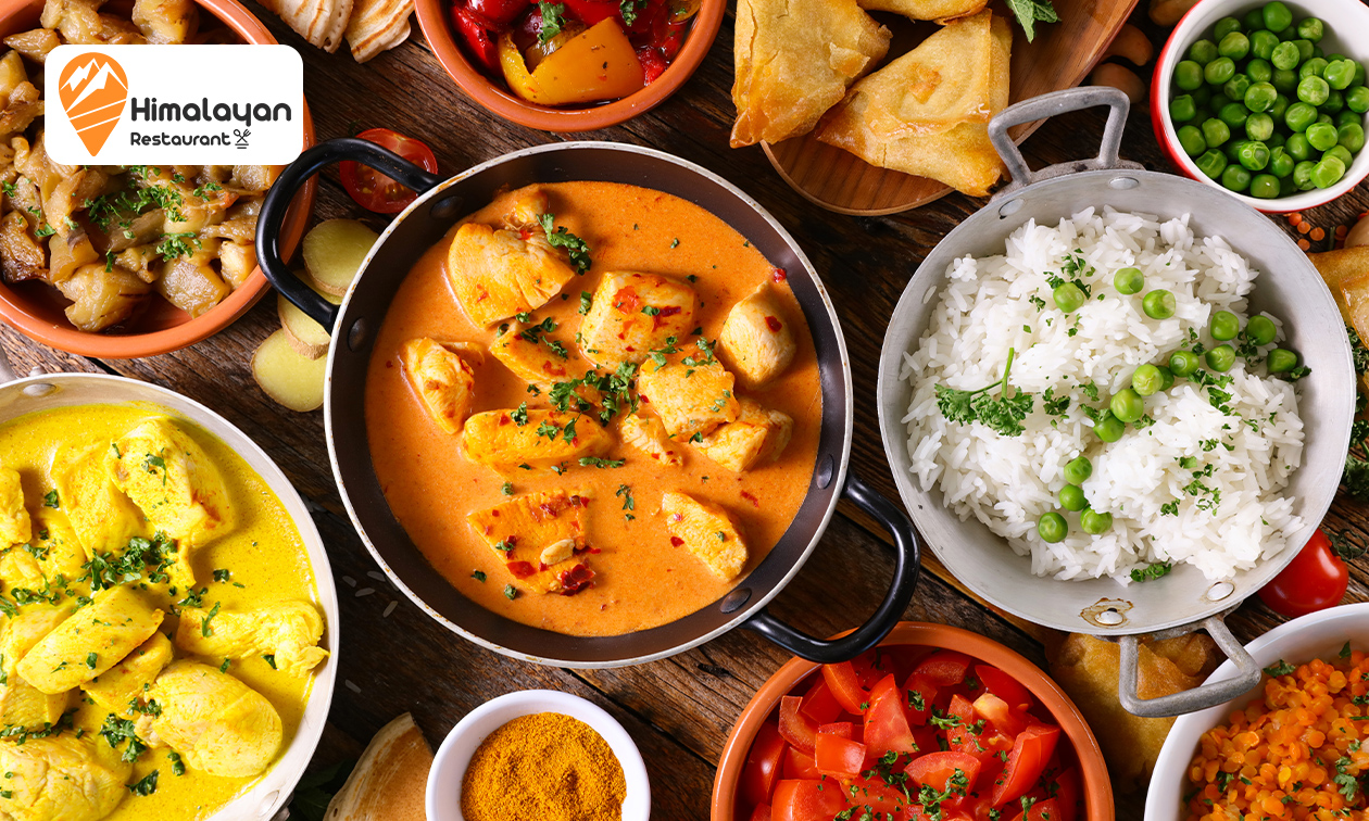 2-gangenlunch of 3-gangendiner à la carte bij Himalayan Restaurant Oostende