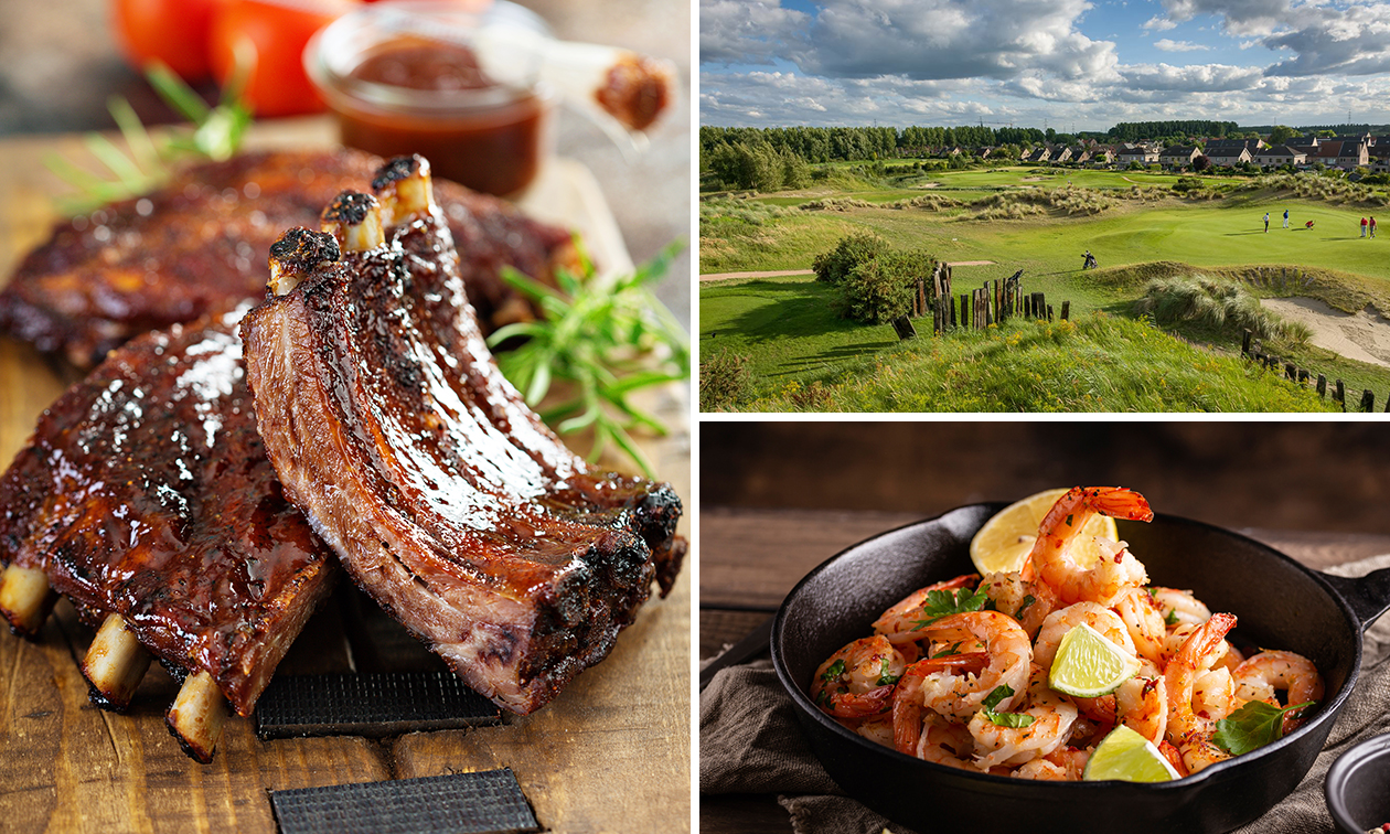 3-gangendiner of -lunch à la carte bij Hole 10