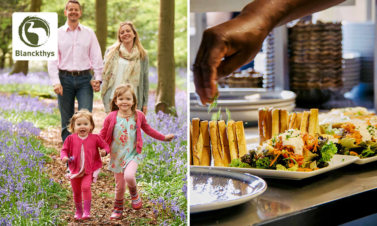 Uitgebreid wandelarrangement met koffie/thee + hartige en zoete lekkernijen