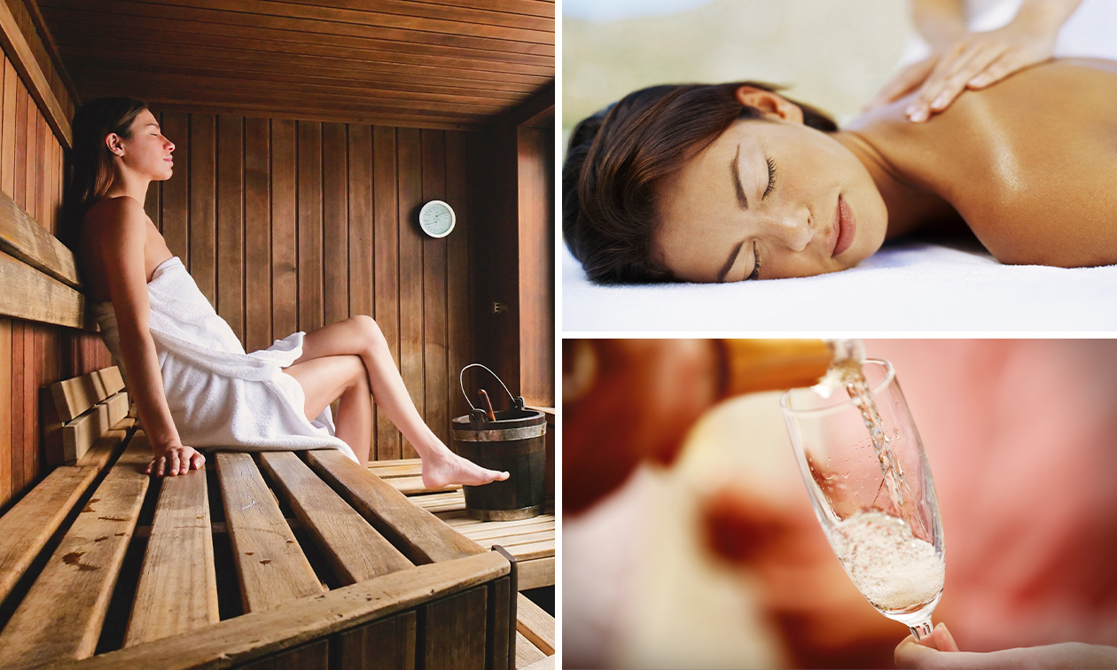 House of Beauty Eschweiler, Privé-wellnessarrangement voor 2 + fles wijn +  evt. massage bespaar 34% in Parkstad via Social Deal