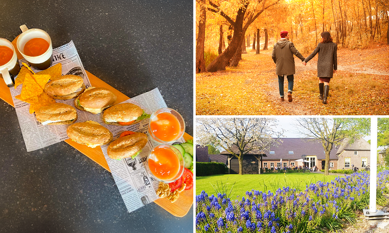 Lunchproeverij + evt. wandelarrangement bij Huiskamercafé De Lage Hof