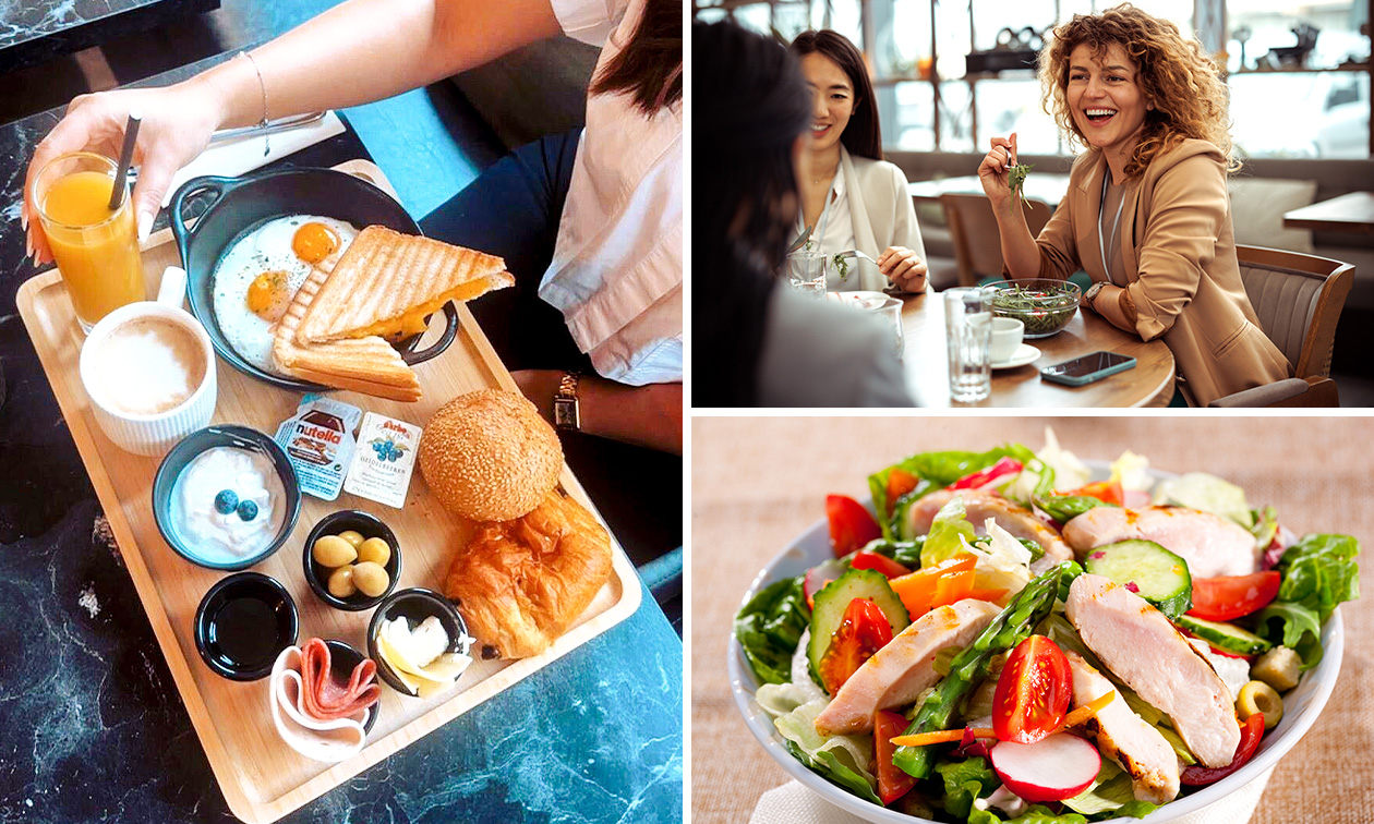 Ontbijt of lunch à la carte + drankje