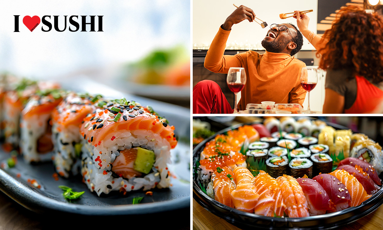 Sushibox (44 stuks) voor 2 personen voor afhaal
