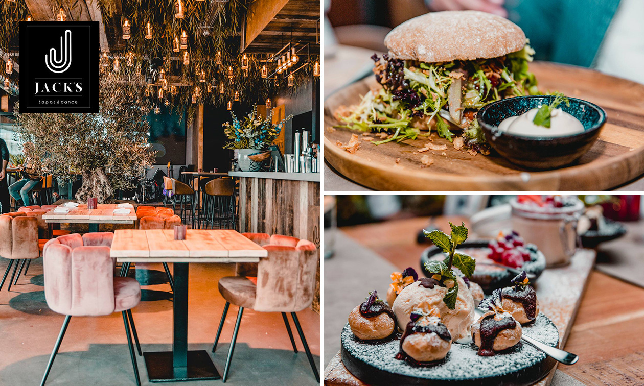 3-gangenlunch of -diner à la carte bij Jack's