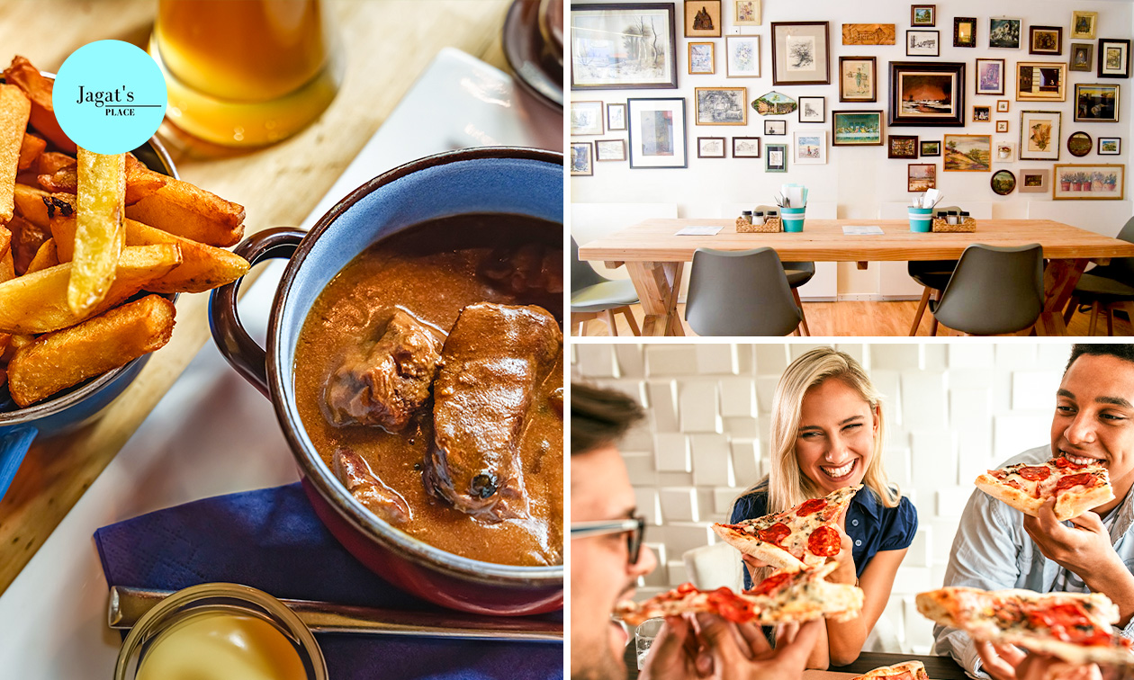 3-gangenlunch of -diner à la carte in hartje Leuven